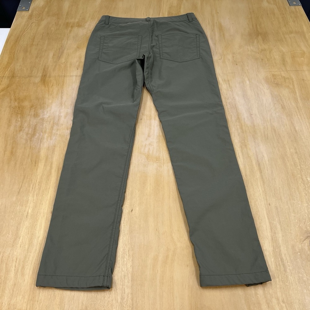Western Rise Evolution Chino Pants Mens 31x31 Slim Fit Straight Leg‎ Green - Picture 3 of 13